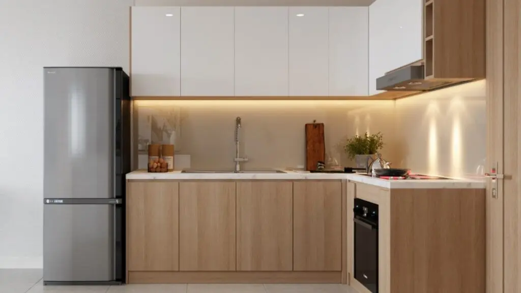 các mẫu tủ bếp đẹp được ưa chuộng nhất
