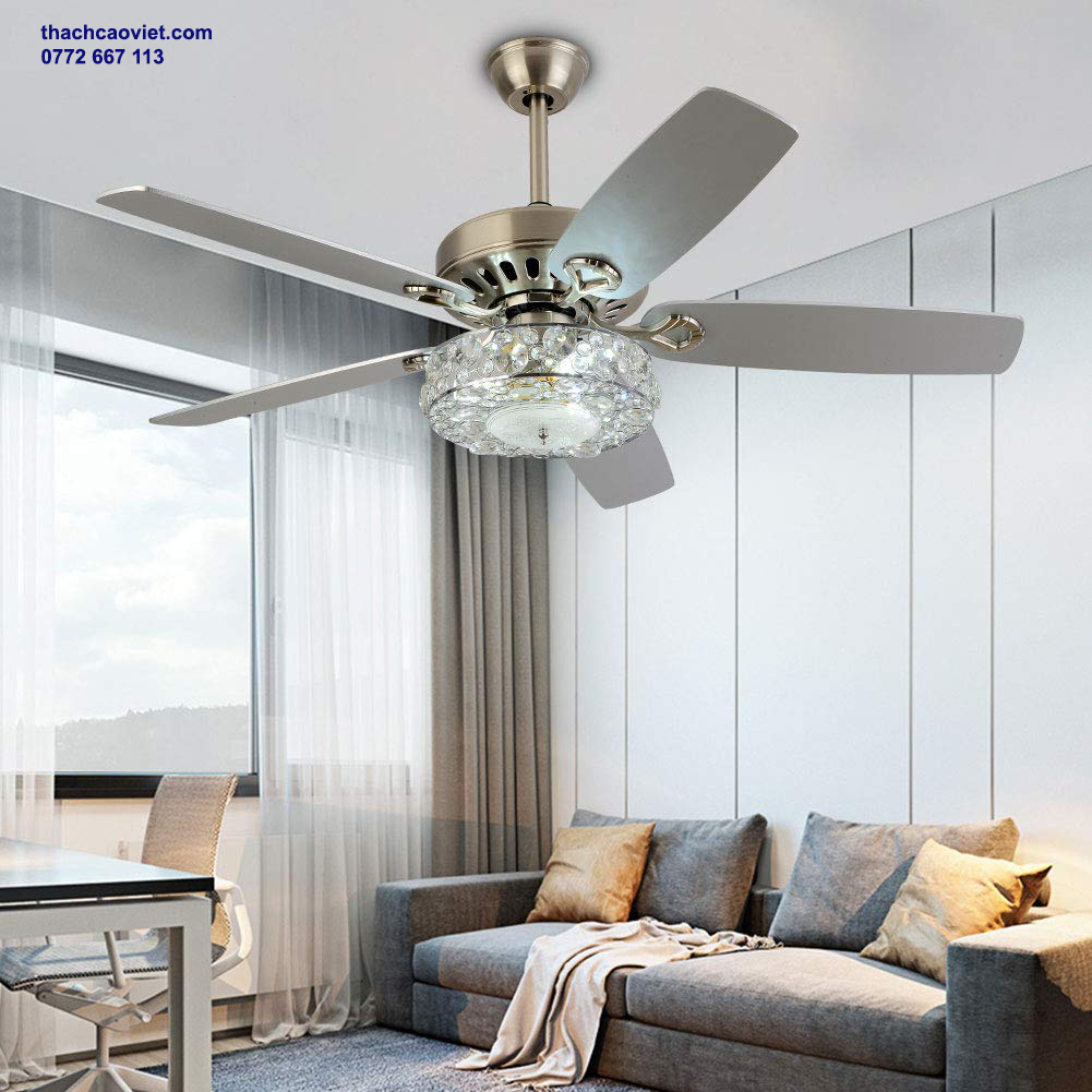 quạt trần ph&ograve;ng kh&aacute;ch