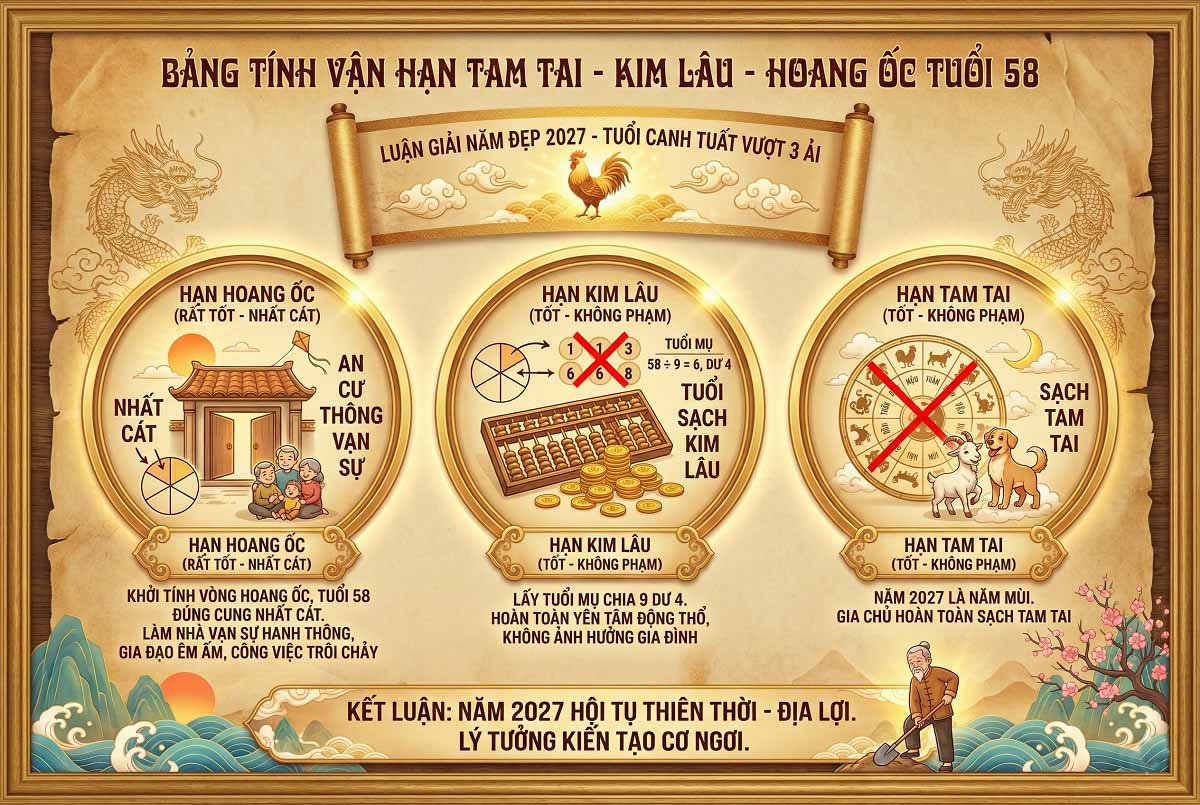tuổi canh tuất 1970 l&agrave;m nh&agrave; năm 2027