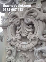 phù điêu mặt tiền cổ điển cho biệt thự