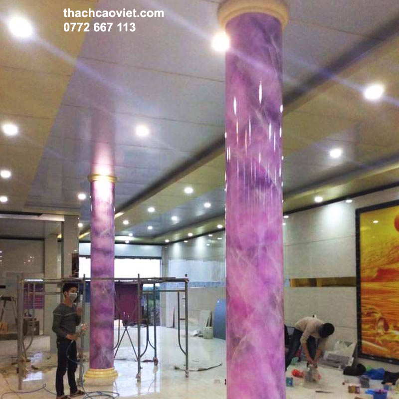 sơn giả đ&aacute; cẩm thạch