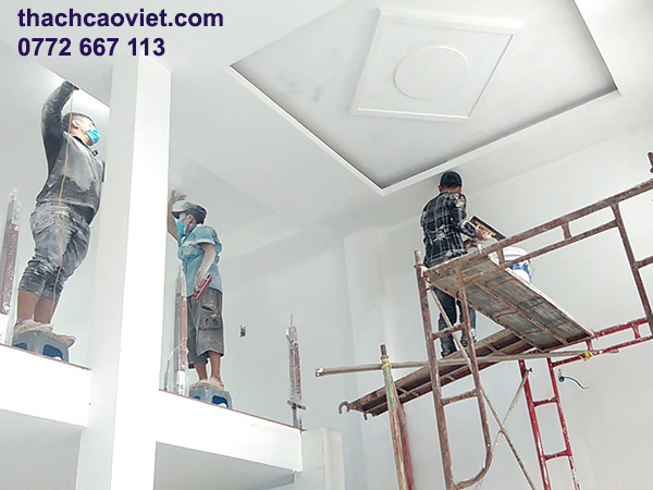 nhận thi c&ocirc;ng sơn nước chuy&ecirc;n nghiệp