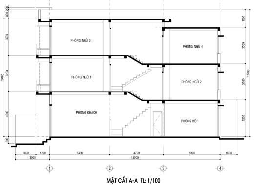 quy định chiều cao giữa các tầng