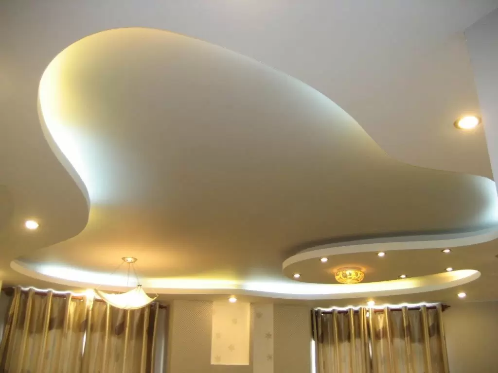 mẫu trần thạch cao giật cấp đẹp nhất tphcm