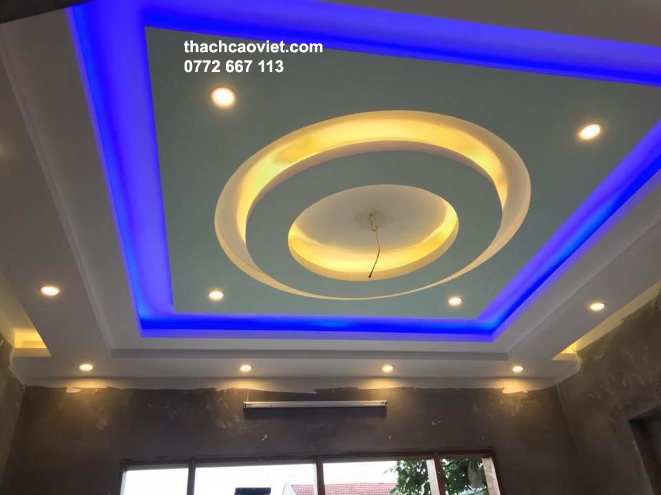 nhận thi công trần thạch cao giá rẻ