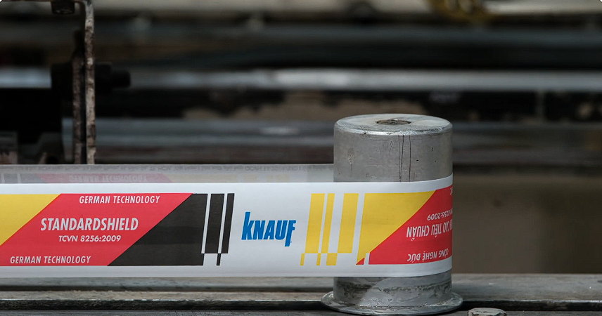 quy trình sản xuất tấm thạch cao chất lượng