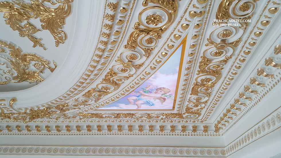 dịch vụ đóng trần thạch cao dát vàng tphcm