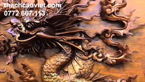 mẫu phù điêu rồng vàng sang trọng đẳng cấp tphcm