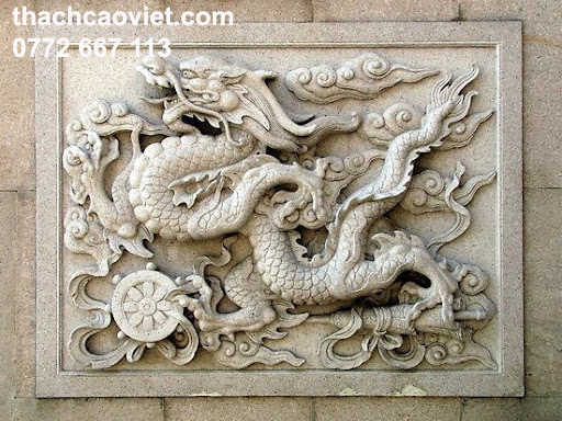 mẫu phù điêu rồng vàng sang trọng đẳng cấp tphcm