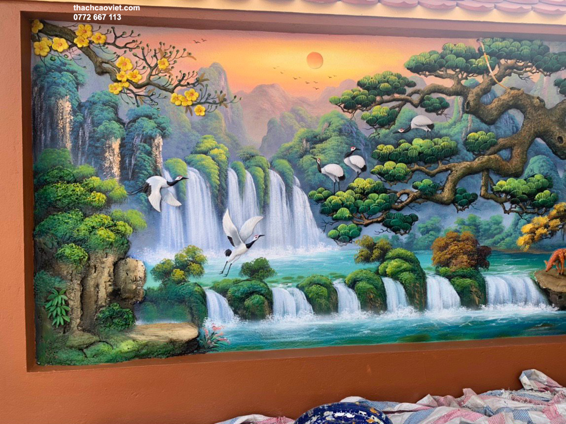 tranh ph&ugrave; đi&ecirc;u ph&ograve;ng kh&aacute;ch