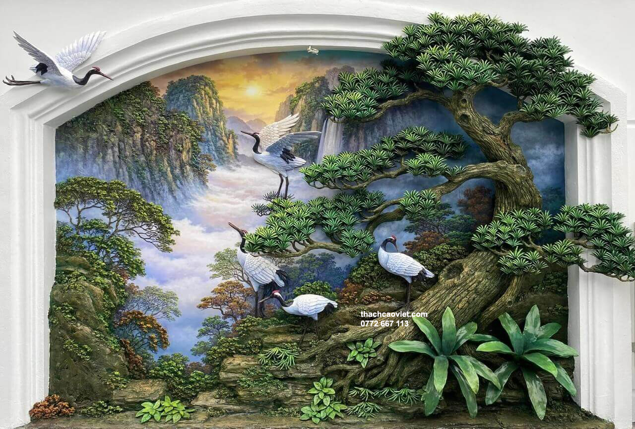 tranh ph&ugrave; đi&ecirc;u ph&ograve;ng kh&aacute;ch