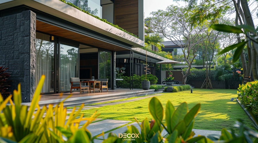 mẫu thiết kế s&acirc;n vườn biệt thự đẹp