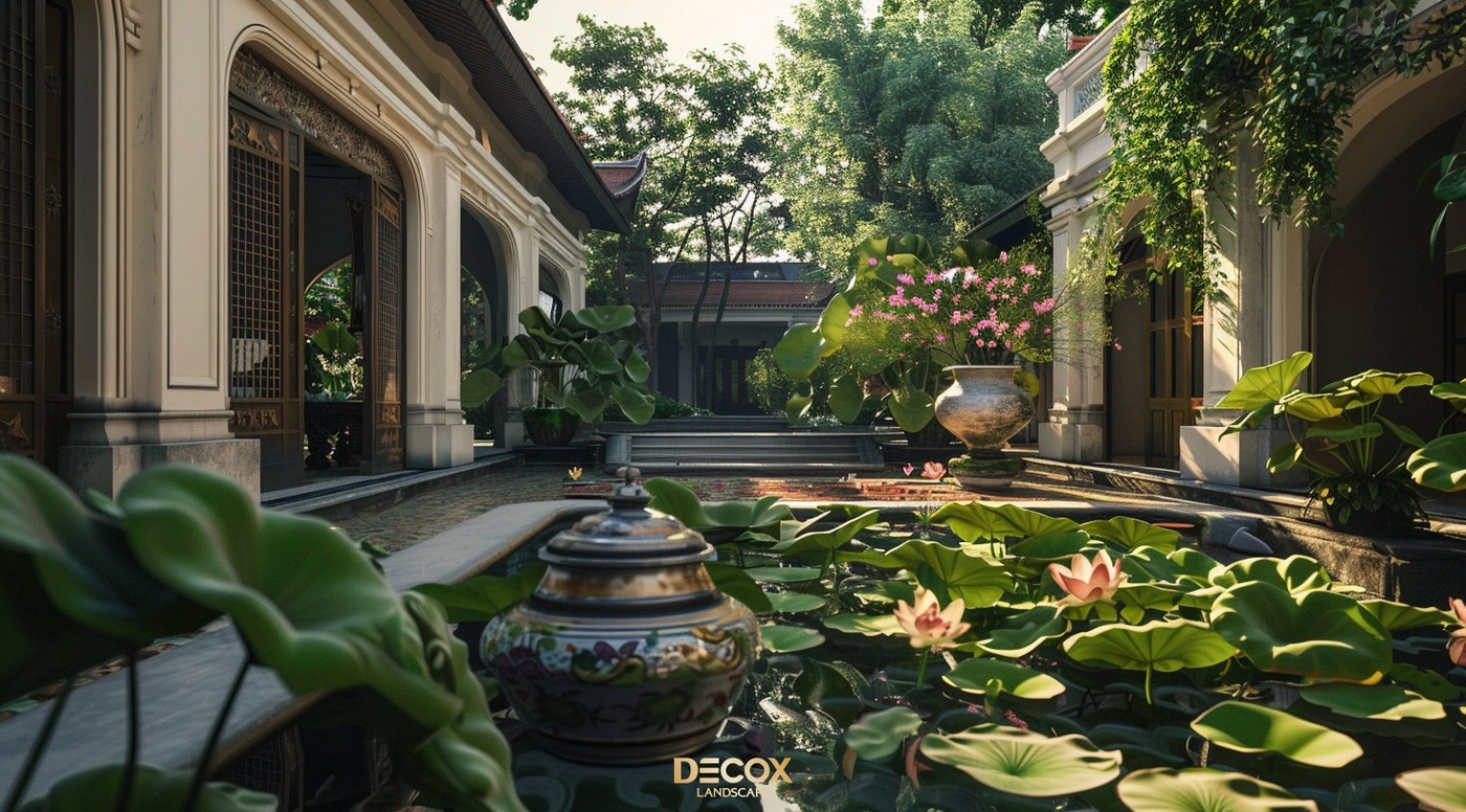 mẫu thiết kế s&acirc;n vườn biệt thự đẹp